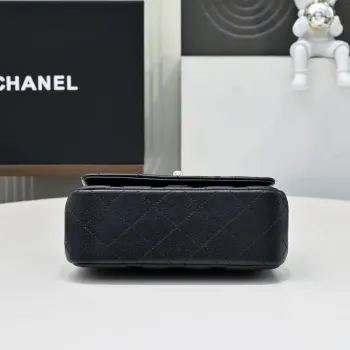 Chanel Crush Handle box Bag Kůže telecí AS4591 Černá