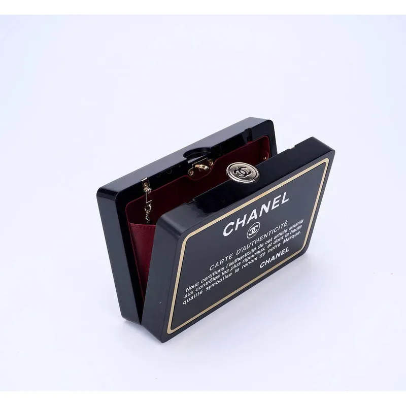 Chanel AS5341 Večerní taška Plexi Smalt Limitovaná edice Box taška
