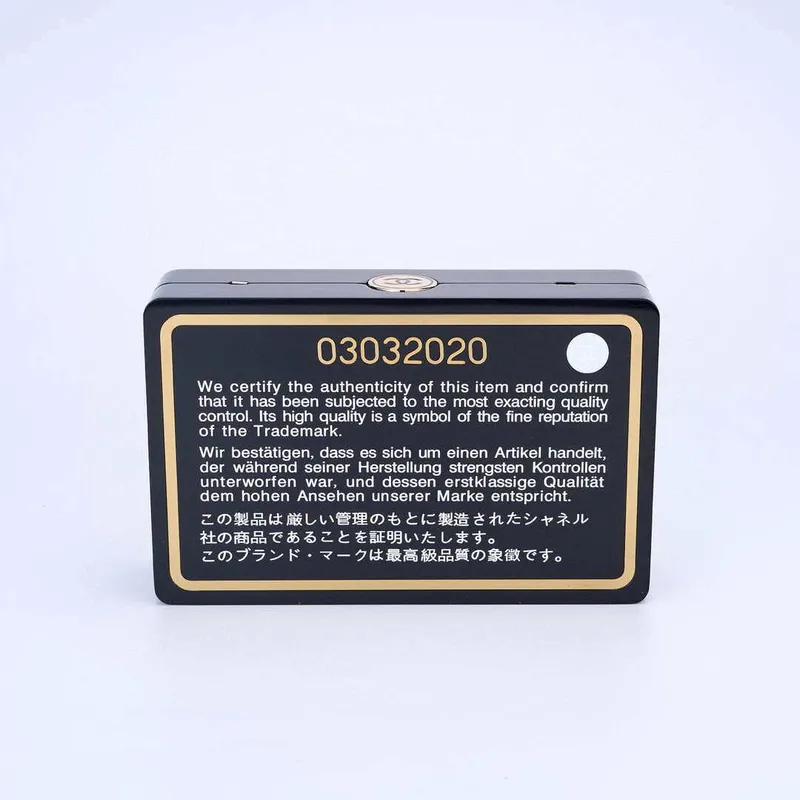 Chanel AS5341 Večerní taška Plexi Smalt Limitovaná edice Box taška