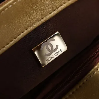 Chanel A09888 Večerní mini šaty s flitry limitovaná edice zlatá bronzová AS4561