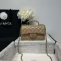 Chanel AS2431 Mini Classic Kabelka s Horním Uchem Jehněčí Kůže CC19019