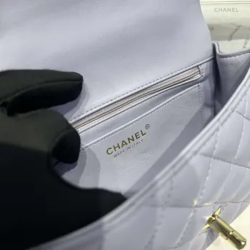 Chanel AS2431 Mini Classic Kabelka s Horním Uchem Jehněčí Kůže CC19018