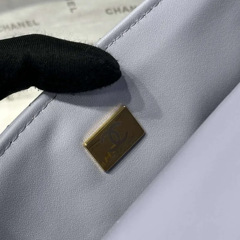 Chanel AS2431 Mini Classic Kabelka s Horním Uchem Jehněčí Kůže CC19018