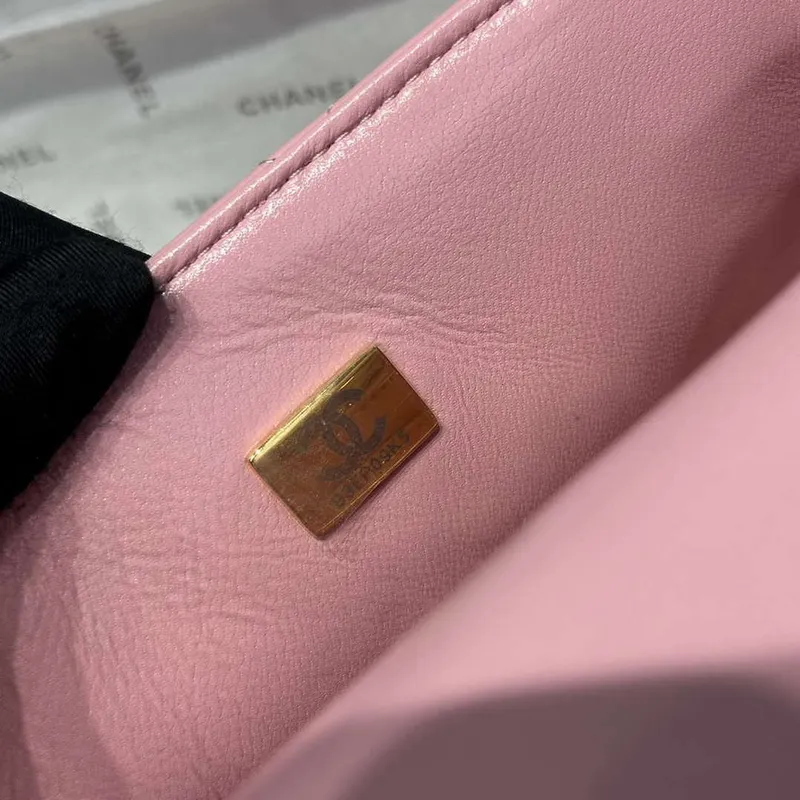 Chanel AS2431 Mini Classic Kabelka s Horním Uchem Jehněčí Kůže CC19016