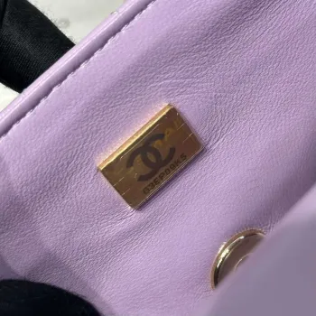 Chanel AS2431 Mini Classic Kabelka s Horním Uchem Z Jehněčí Kůže CC19015