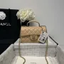 Chanel AS2431 Mini Classic Kabelka s Horním Uchem Jehněčí Kůže CC19013