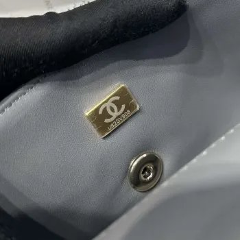 Chanel AS2431 Mini Classic Kabelka s Horním Uchem Z Jehněčí Kůže CC19010