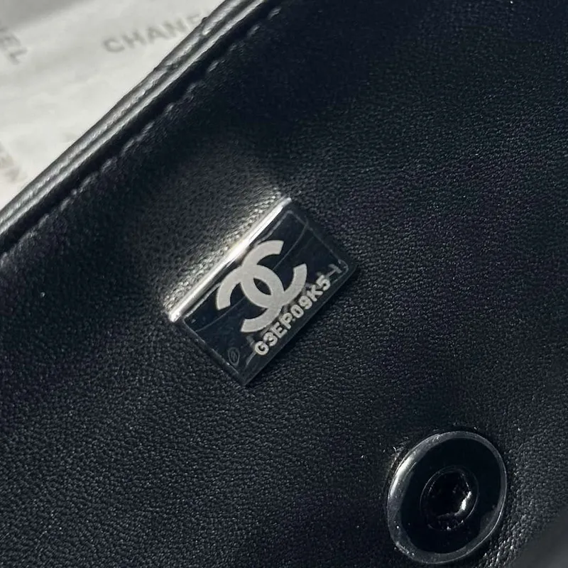 Chanel AS2431 Mini Classic Kabelka s Horním Uchem Jehněčí Kůže CC19005