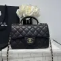 Chanel AS2431 Mini Classic Kabelka s Horním Uchem Jehněčí Kůže CC19003