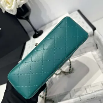 Chanel AS2431 Mini Classic Kabelka s Horním Uchem Jehněčí Kůže CC19002