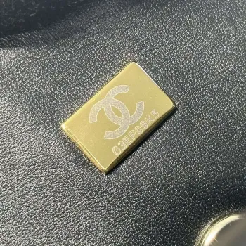 Chanel AS2431 Mini Classic Kabelka s Horním Uchem Jehněčí Kůže CC19001