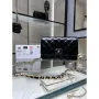 Chanel AP3938  Peněženka na řetízku z lesklé jehněčí kůže  Smalt a zlacený kov Černá