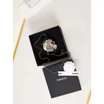 Chanel AP4588 24P sběratelská série večerní kabelka Stříbrná