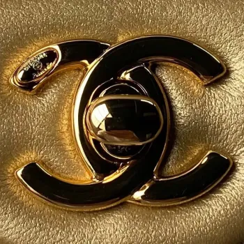 Chanel AS4847 Mini Flap taška s horním uchem Zlatá