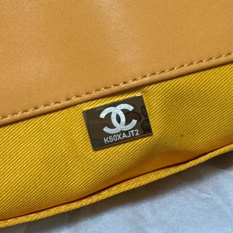 Chanel AS3351 Nákupní taška Stínovaná telecí kůže a stříbrný kov Oranžová korálová a růžová