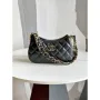 Chanel AP3647 23K Malá taška Hobo z jehněčí kůže, zlatý kov, černá
