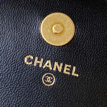 Chanel AP3363 Klopová taška Baguette Sametová černá