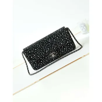 Chanel AS4372 Kabelka Strass Crystal Pearls & Ruthenium Finish Metal