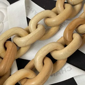 Chanel AS4165 Mini taška s klopou z jehněčí kůže, wenge dřevo a zlatý kov, růžová