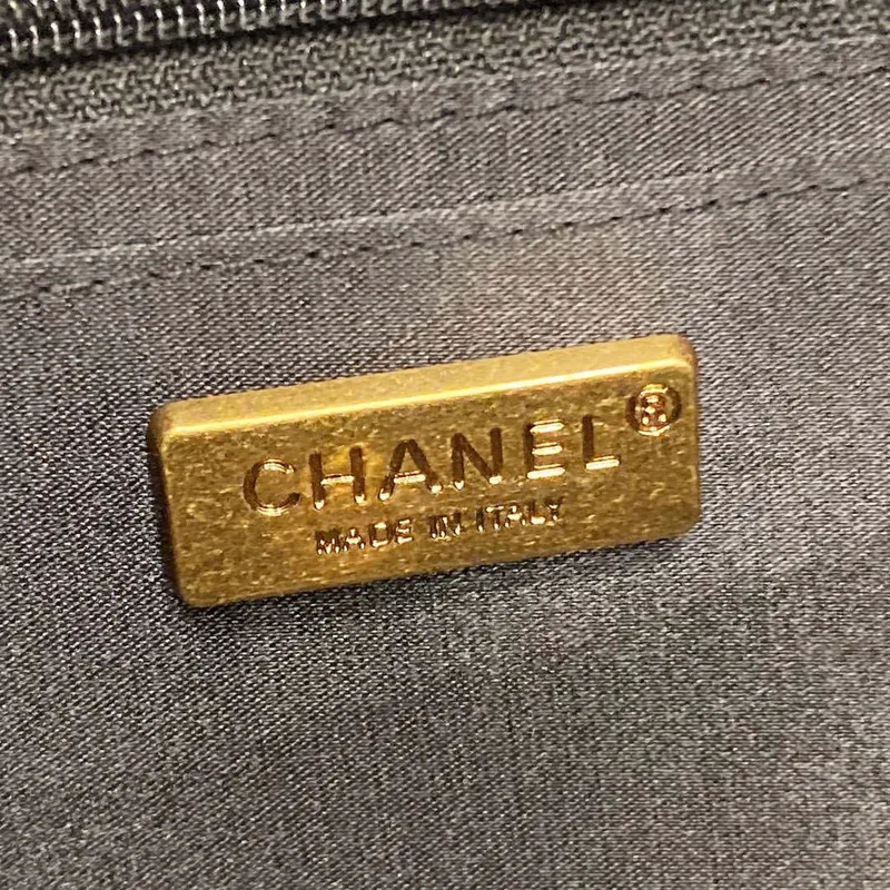 Chanel 23P limitovaná edice nová klasická taška CF s flitry Černá