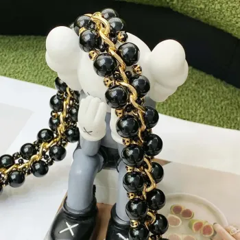 Chanel 22SS letní nová kolekce umělé perly a glazované perlový náhrdelníky Bílá