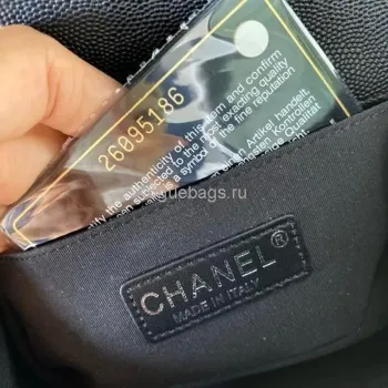Chanel A67086 Boy Bag Chanel Flap Shoulder bag Černá telecí kůže Černá