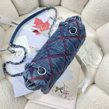 Chanel AS3188 22A Plážová denimová brašna Denimová modrá