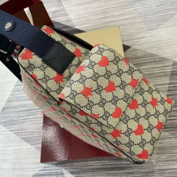 Gucci 811491 Velká přebalovací taška Tmavě modrá