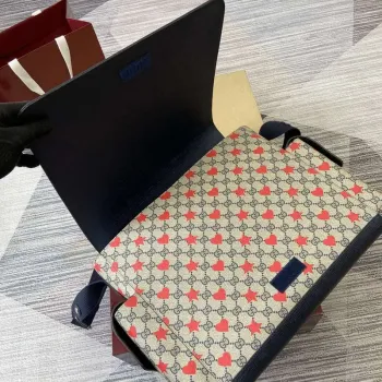 Gucci 811491 Velká přebalovací taška Tmavě modrá