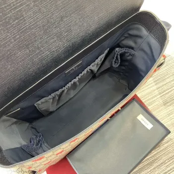 Gucci 811491 Velká přebalovací taška Tmavě modrá