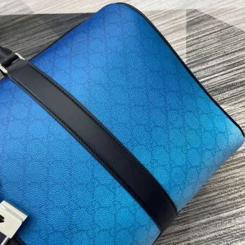 Gucci 835688 Gucci Chroma Střední Taška přes Rameno Gradient modrá