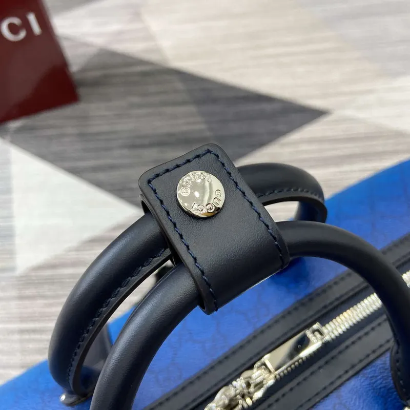 Gucci 835688 Gucci Chroma Střední Taška přes Rameno Gradient modrá