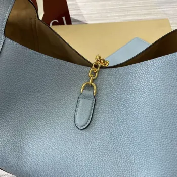 Gucci 837466 Gucci Softbit Maxi Kabelka přes rameno Šedá modrá