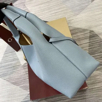 Gucci 837466 Gucci Softbit Maxi Kabelka přes rameno Šedá modrá