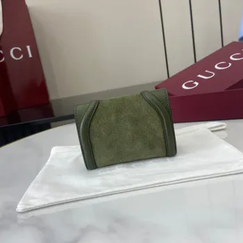 Gucci 818795 Gucci Blondie pouzdro na karty z jemné kůže Zelené