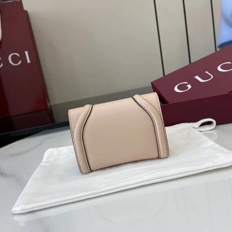 Gucci 818795 Gucci Blondie pouzdro na karty Aprioct