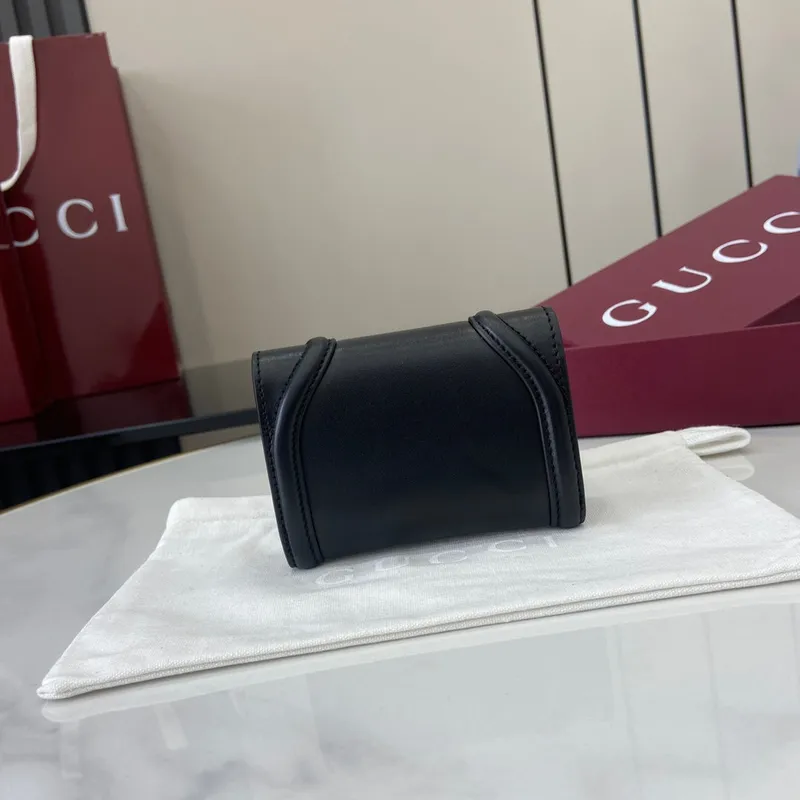 Gucci 818795 Gucci Blondie pouzdro na karty Černé