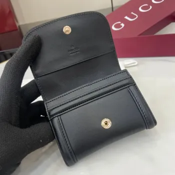 Gucci 818795 Gucci Blondie pouzdro na karty Černé
