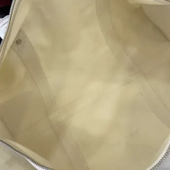 Gucci 816866 Velká tištěná plátěná taška Off white