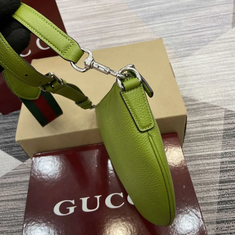 Gucci 824529 Gucci B Malá Taška Olivově zelená