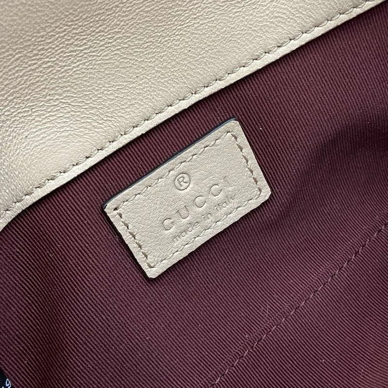 Gucci 841290 GG Marmont Mini Kabelka přes rameno Světle růžová