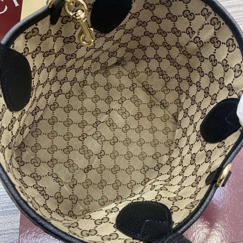 Gucci 839124 Gucci Totissima Malá Oboustranná Taška Černá