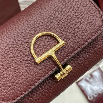 Gucci 828148 Gucci Softbit Karta Pouzdro Ancora červené