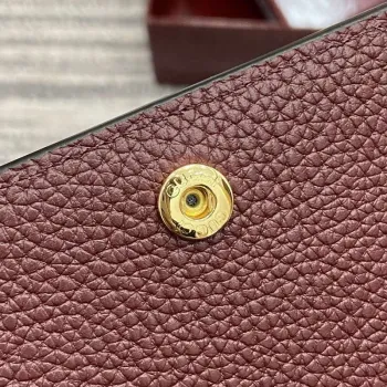 Gucci 828147 Gucci Softbit Continental Wallet Ancora červená