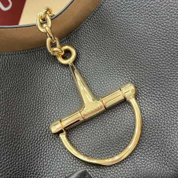 Gucci 837466 Gucci Softbit Maxi Kabelka přes rameno Černá