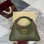 Gucci 837466 Gucci Softbit Maxi Kabelka přes rameno Tmavě zelená