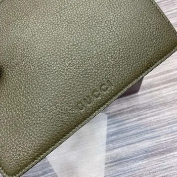 Gucci 837466 Gucci Softbit Maxi Kabelka přes rameno Tmavě zelená