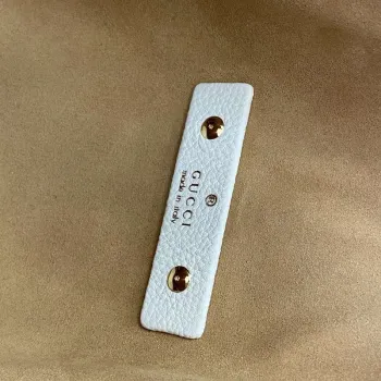 Gucci 837466 Gucci Softbit Maxi Kabelka přes rameno Bílá