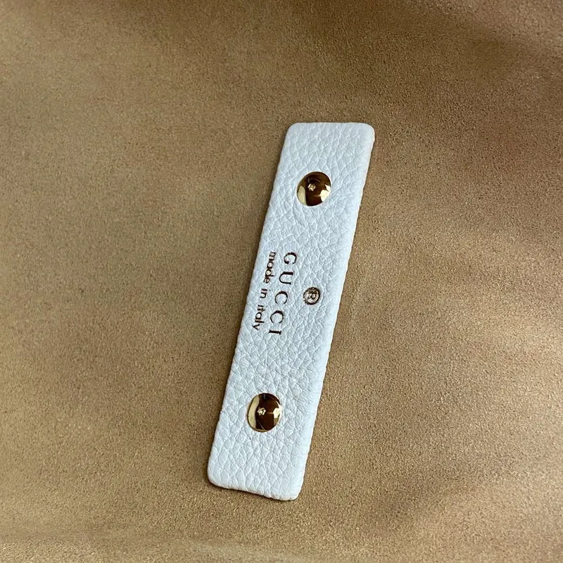 Gucci 837466 Gucci Softbit Maxi Kabelka přes rameno Bílá