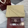 Gucci 841290 GG Marmont Mini Kabelka přes rameno Ancora červená